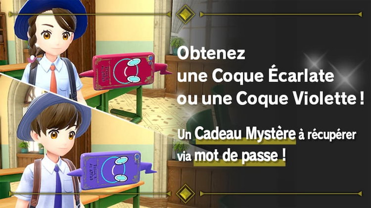 Pokemon Ecarlate & Violet : tous les codes cadeaux gratuits actifs en 2025